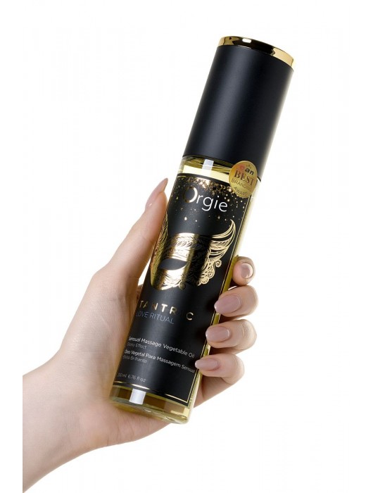 Растительное массажное масло Orgie Tantric Love Ritual - 200 мл. - ORGIE - купить с доставкой во Владивостоке