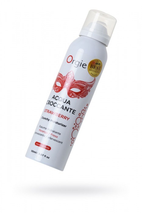 Шипучая увлажняющая пена для чувственного массажа Orgie Acqua Croccante - 150 мл. - ORGIE - купить с доставкой во Владивостоке