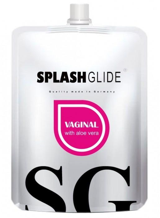 Ухаживающий лубрикант на водной основе Splashglide Vaginal With Aloe Vera - 100 мл. - Splashglide - купить с доставкой во Владивостоке