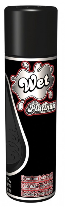 Гель-лубрикант на силиконовой основе Wet Platinum - 93 мл. - Wet International Inc. - купить с доставкой во Владивостоке