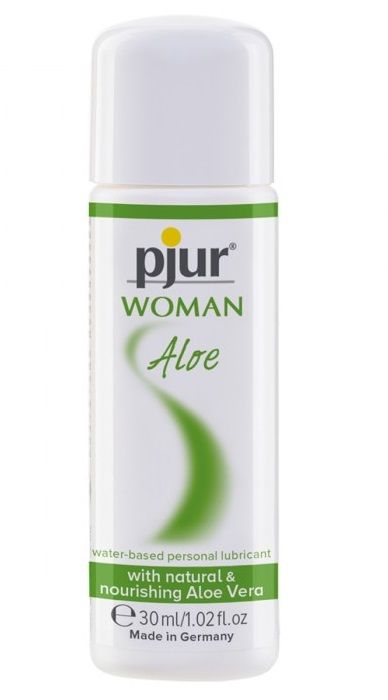 Лубрикант на водной основе pjur WOMAN Aloe - 30 мл. - Pjur - купить с доставкой во Владивостоке