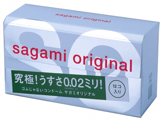 Ультратонкие презервативы Sagami Original - 12 шт. - Sagami - купить с доставкой во Владивостоке