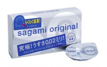 Ультратонкие презервативы Sagami Original QUICK - 6 шт. - Sagami - купить с доставкой во Владивостоке