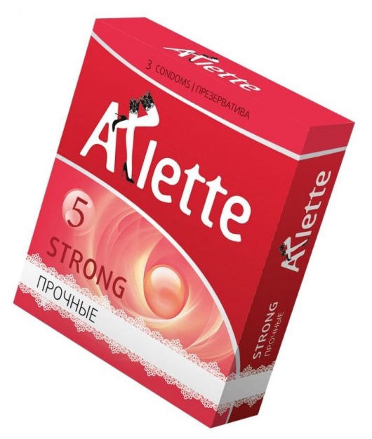 Ультрапрочные презервативы Arlette Strong - 3 шт. - Arlette - купить с доставкой во Владивостоке
