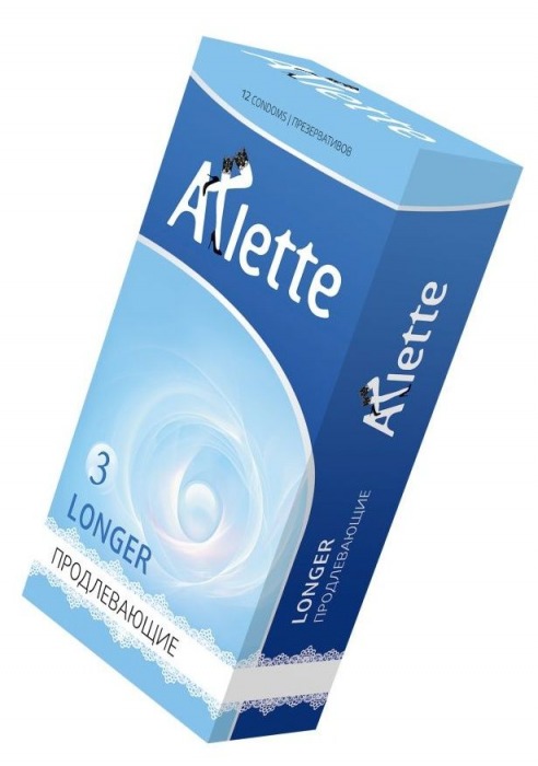 Презервативы Arlette Longer с продлевающим эффектом - 12 шт. - Arlette - купить с доставкой во Владивостоке