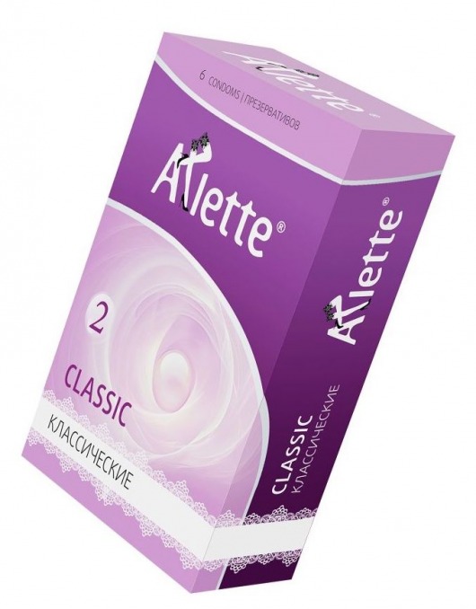 Классические презервативы Arlette Classic - 6 шт. - Arlette - купить с доставкой во Владивостоке