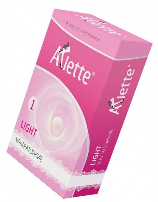 Ультратонкие презервативы Arlette Light - 6 шт. - Arlette - купить с доставкой во Владивостоке