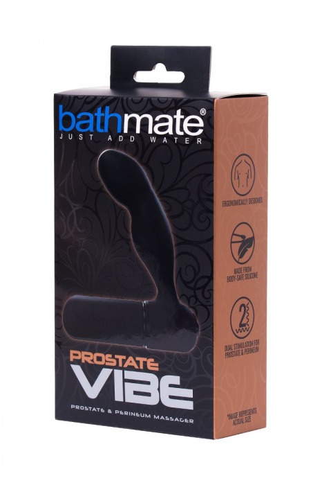 Стимулятор простаты Prostate Vibe - 10,5 см. - Bathmate - во Владивостоке купить с доставкой