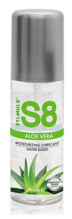 Лубрикант на водной основе S8 Aloe Vera Lube - 125 мл. - Stimul8 - купить с доставкой во Владивостоке