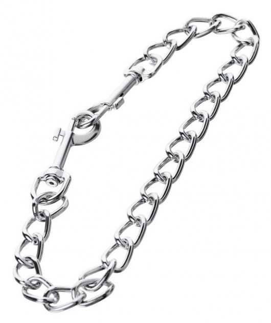 Серебристая соединительная цепочка с двумя карабинами - ToyFa - купить с доставкой во Владивостоке