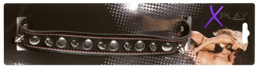 Ошейник с шипами X-Play Spiked Collar - Allure Lingerie - купить с доставкой во Владивостоке