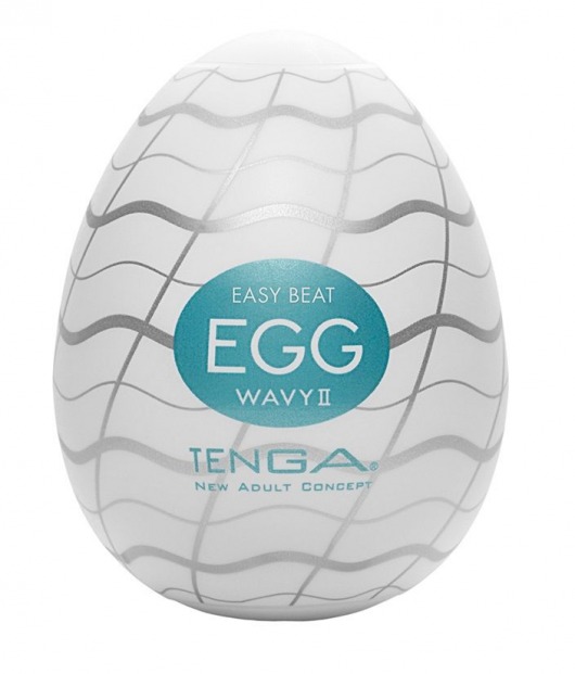 Мастурбатор-яйцо EGG Wavy II - Tenga - во Владивостоке купить с доставкой