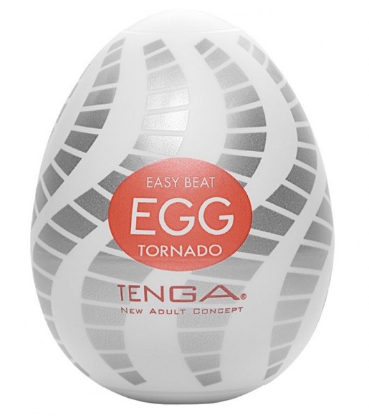 Мастурбатор-яйцо EGG Tornado - Tenga - во Владивостоке купить с доставкой