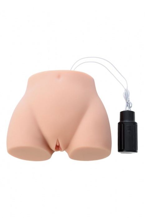 Мастурбатор-полуторс Cherry с вибрацией и двумя любовными тоннелями - KOKOS - во Владивостоке купить с доставкой