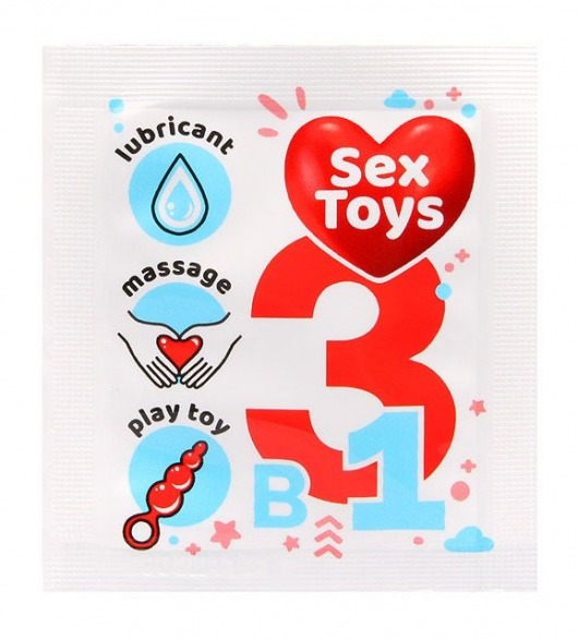 Гель-лубрикант на водной основе Sex Toys - 4 гр. - Биоритм - купить с доставкой во Владивостоке