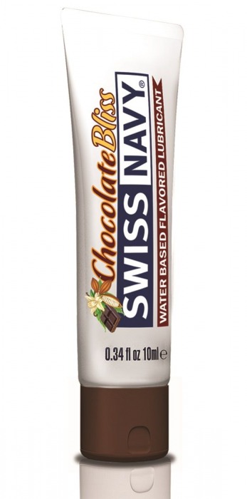 Лубрикант с ароматом шоколада Swiss Navy Chocolate Bliss Lube - 10 мл. - Swiss navy - купить с доставкой во Владивостоке