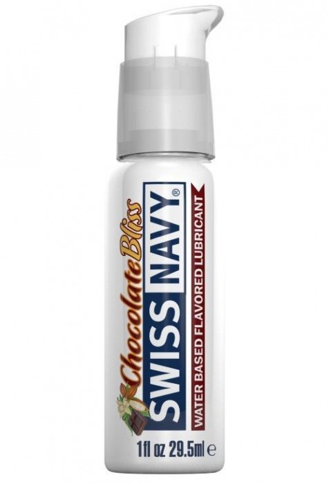 Лубрикант с ароматом шоколада Swiss Navy Chocolate Bliss Lube - 29,5 мл. - Swiss navy - купить с доставкой во Владивостоке