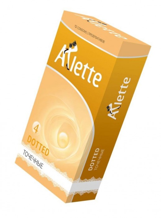 Презервативы Arlette Dotted с точечной текстурой - 12 шт. - Arlette - купить с доставкой во Владивостоке