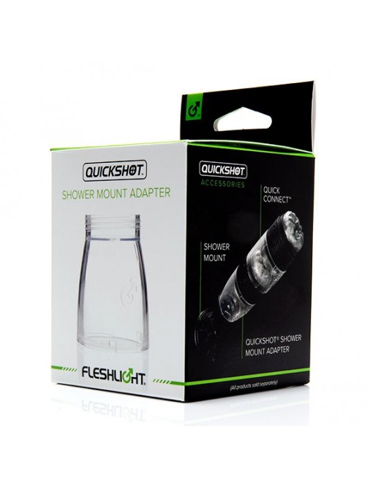 Адаптер для мастурбаторов Fleshlight Quickshot и присоски Shower Mount - Fleshlight - во Владивостоке купить с доставкой