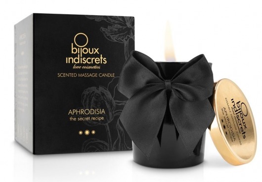 Массажная свеча Aphrodisia с цветочным ароматом - 70 мл. - Bijoux Indiscrets - купить с доставкой во Владивостоке