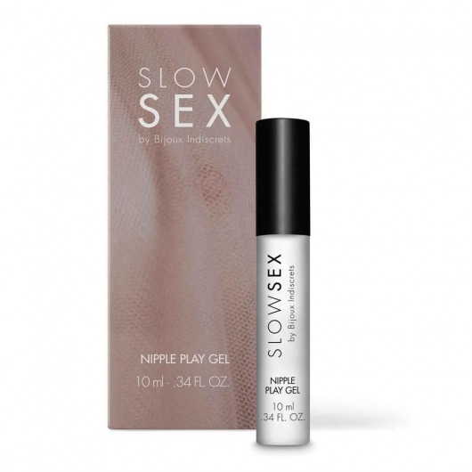 Возбуждающий гель для сосков Slow Sex Nipple Play Gel - 10 мл. - Bijoux Indiscrets - купить с доставкой во Владивостоке