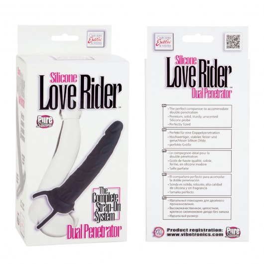 Насадка на пенис Silicone Love Rider Dual Penetrator для двойного проникновения - 14 см. - California Exotic Novelties - во Владивостоке купить с доставкой