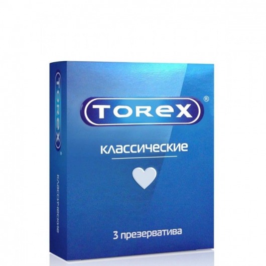 Гладкие презервативы Torex  Классические  - 3 шт. - Torex - купить с доставкой во Владивостоке