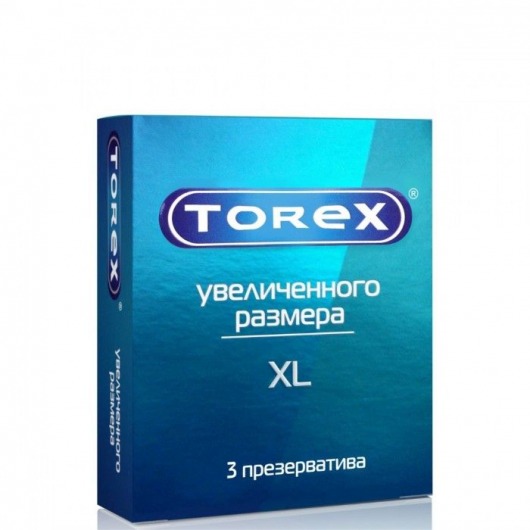 Презервативы Torex  Увеличенного размера  - 3 шт. - Torex - купить с доставкой во Владивостоке