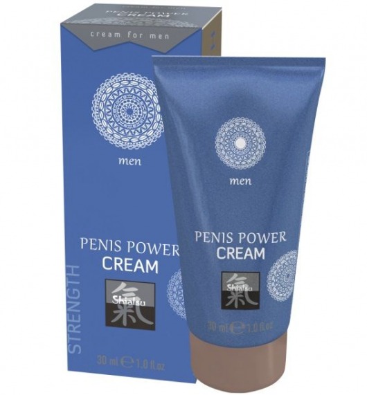 Возбуждающий крем для мужчин Penis Power Cream - 30 мл. - Shiatsu - купить с доставкой во Владивостоке