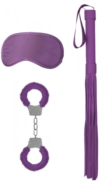 Фиолетовый набор для бондажа Introductory Bondage Kit №1 - Shots Media BV - купить с доставкой во Владивостоке