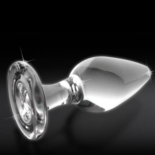 Стеклянный анальный стимулятор ICICLES №26 - Pipedream