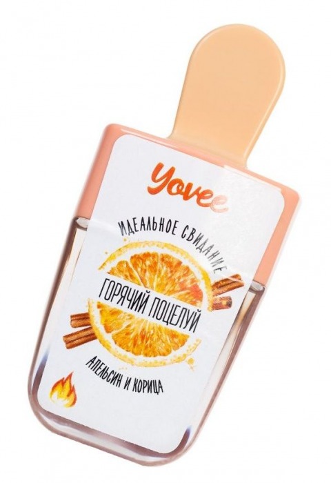 Бальзам для губ «Горячий поцелуй» с ароматом апельсина и корицы - 5,5 мл. -  - Магазин феромонов во Владивостоке