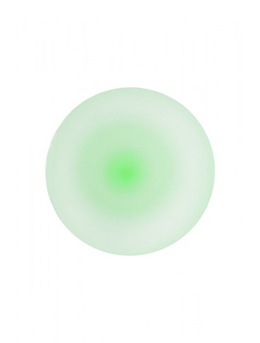 Зеленая, светящаяся в темноте анальная втулка Mortimer Glow - 12,5 см. - ToyFa