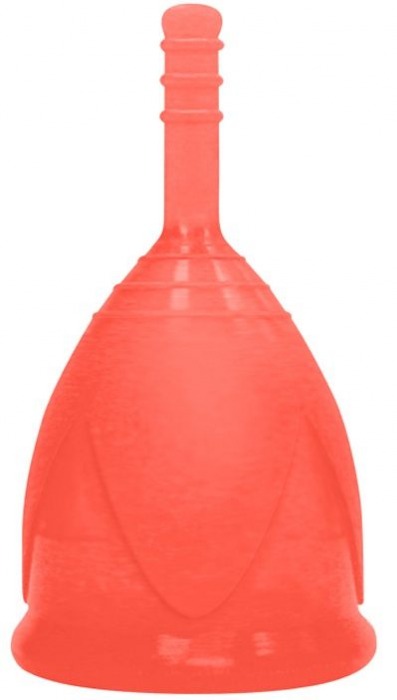 Красная менструальная чаша размера S - Тюльпан - купить с доставкой во Владивостоке