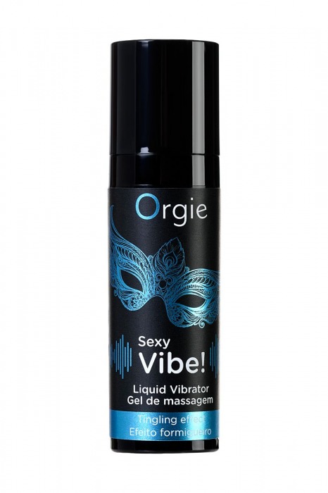 Гель для массажа ORGIE Sexy Vibe Liquid Vibrator с эффектом вибрации - 15 мл. - ORGIE - купить с доставкой во Владивостоке