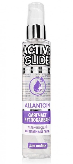 Увлажняющий интимный гель Active Glide Allantoin - 100 гр. - Биоритм - купить с доставкой во Владивостоке