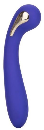 Фиолетовый вибромассажер с электростимуляцией Intimate Estim Petite G Wand - 19 см. - California Exotic Novelties - купить с доставкой во Владивостоке