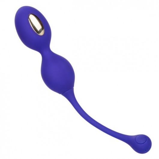 Фиолетовые виброшарики с электростимуляцией Impulse Intimate E-Stimulator Dual Kegel - California Exotic Novelties - купить с доставкой во Владивостоке