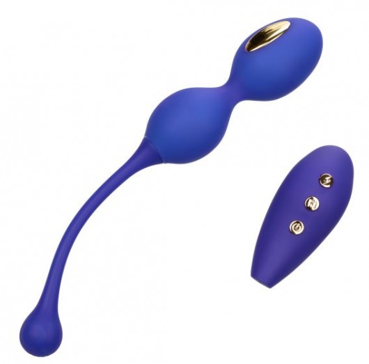 Фиолетовые виброшарики с электростимуляцией Impulse Intimate E-Stimulator Dual Kegel - California Exotic Novelties - купить с доставкой во Владивостоке