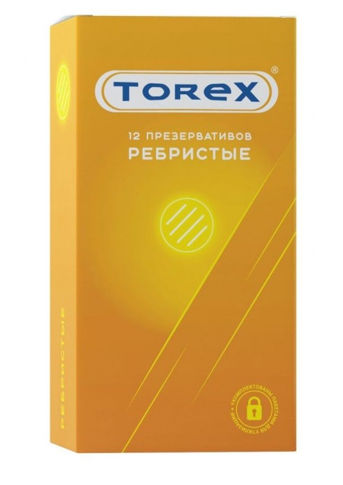 Текстурированные презервативы Torex  Ребристые  - 12 шт. - Torex - купить с доставкой во Владивостоке