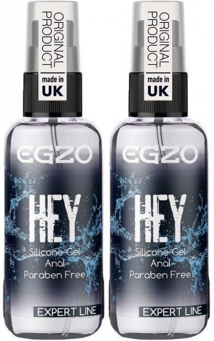 Набор анальных смазок на силиконовой основе EGZO HEY Expert Line - 2 х 50 мл. - EGZO - купить с доставкой во Владивостоке