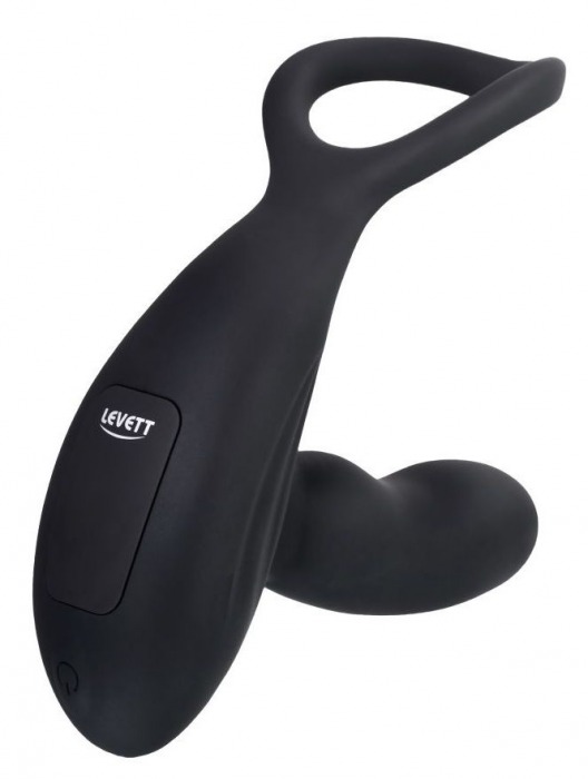 Черный стимулятор простаты Maud с вибрацией - Levett - во Владивостоке купить с доставкой