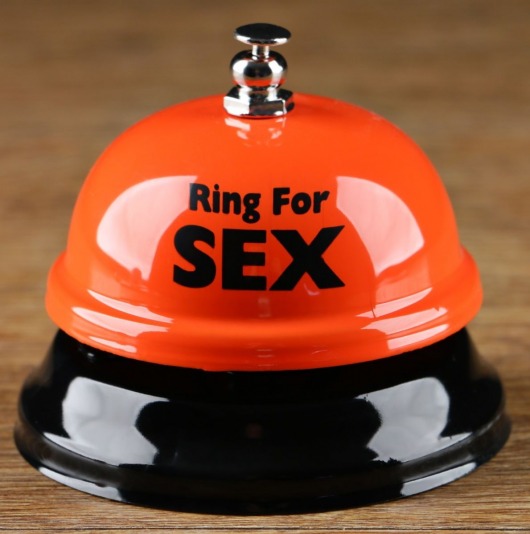 Настольный звонок RING FOR SEX - Сима-Ленд - купить с доставкой во Владивостоке