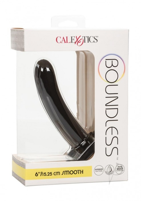 Черный анальный стимулятор Silicone Smooth Probe - 15,25 см. - California Exotic Novelties - купить с доставкой во Владивостоке