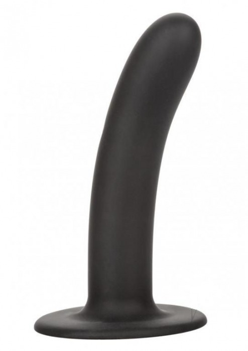 Черный анальный стимулятор Silicone Smooth Probe - 15,25 см. - California Exotic Novelties - купить с доставкой во Владивостоке