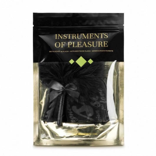 Эротический набор Instruments of Pleasure с пуховкой - Bijoux Indiscrets - купить с доставкой во Владивостоке