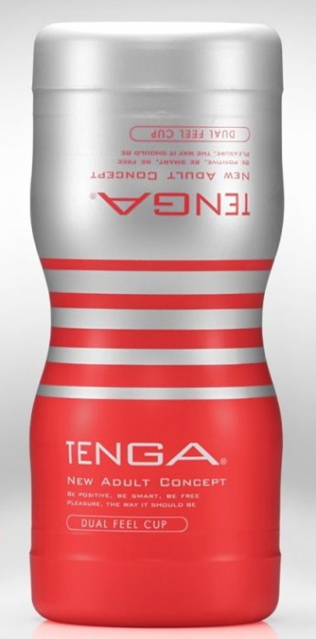 Мастурбатор TENGA Dual Sensation Cup - Tenga - во Владивостоке купить с доставкой