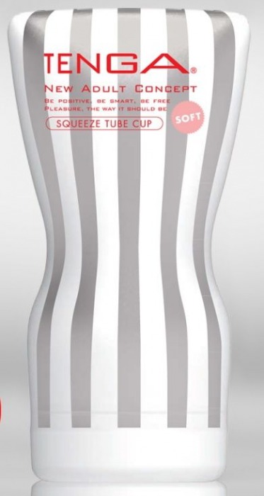 Мастурбатор TENGA Squeeze Tube Cup Soft - Tenga - во Владивостоке купить с доставкой