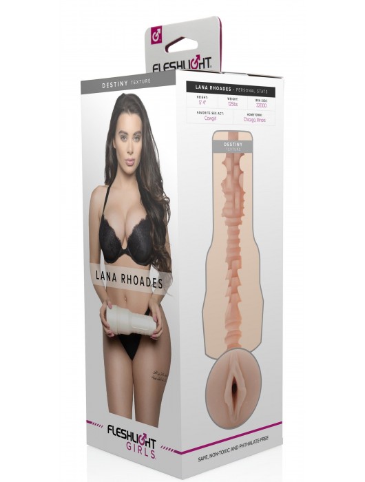 Мастурбатор-вагина Fleshlight Girls - Lana Rhoades Destiny - Fleshlight - во Владивостоке купить с доставкой