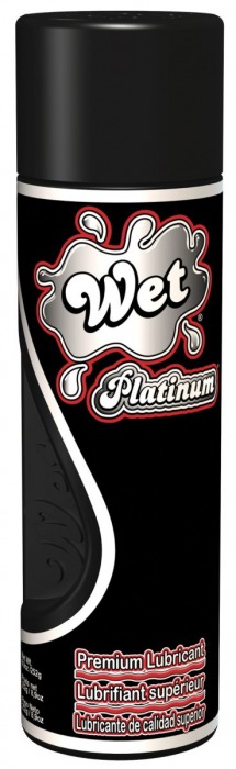 Гель-лубрикант на силиконовой основе Wet Platinum - 265 мл. - Wet International Inc. - купить с доставкой во Владивостоке